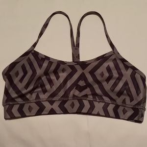 Lululemon Blk/Army Green Sports Bra